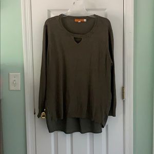 Olive green sweater